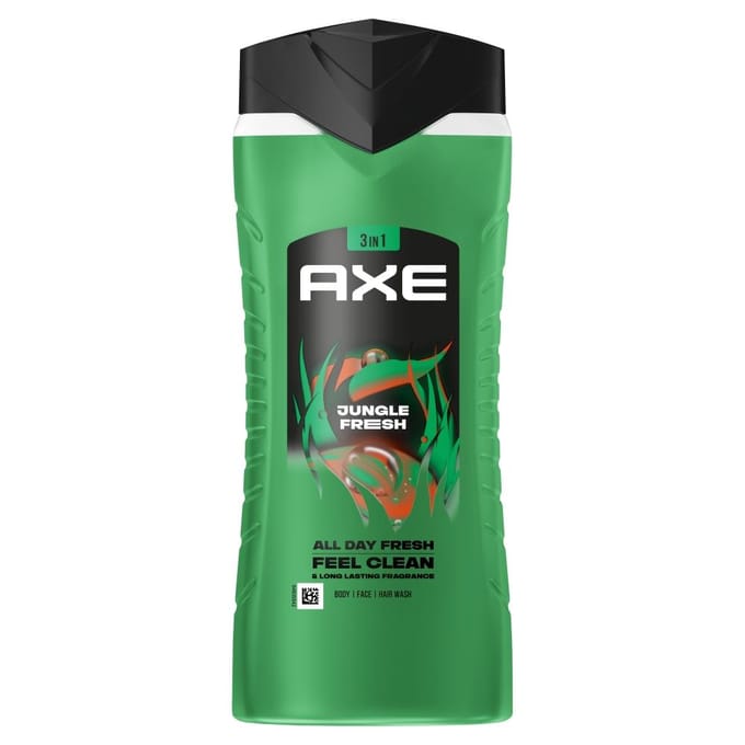 442902 Axe Gel Douche Jungle Fresh 400Ml