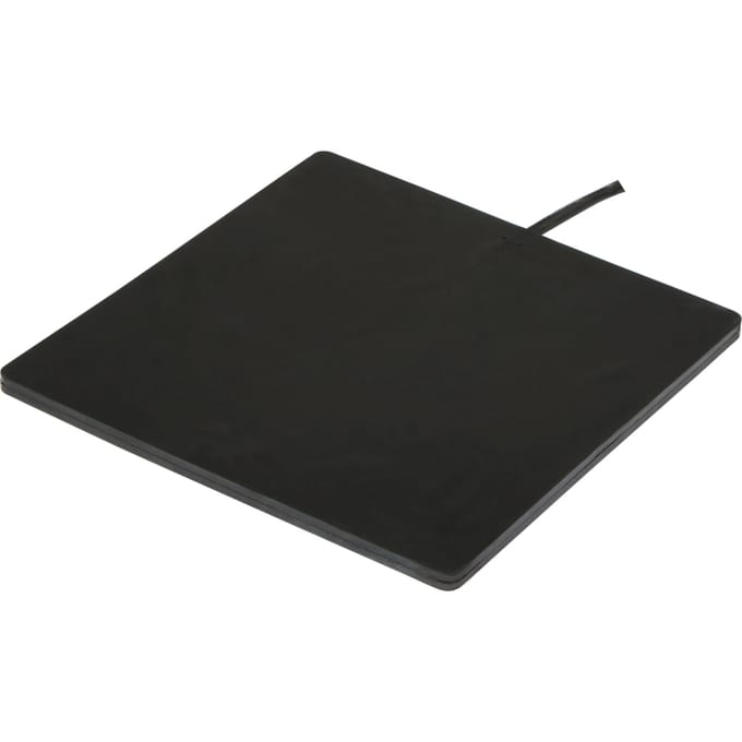 Kerbl Hobbyfarming Verwarmingsplaat rubber drinkbak&Konijnenhok 24x24x0,7cm Vogel