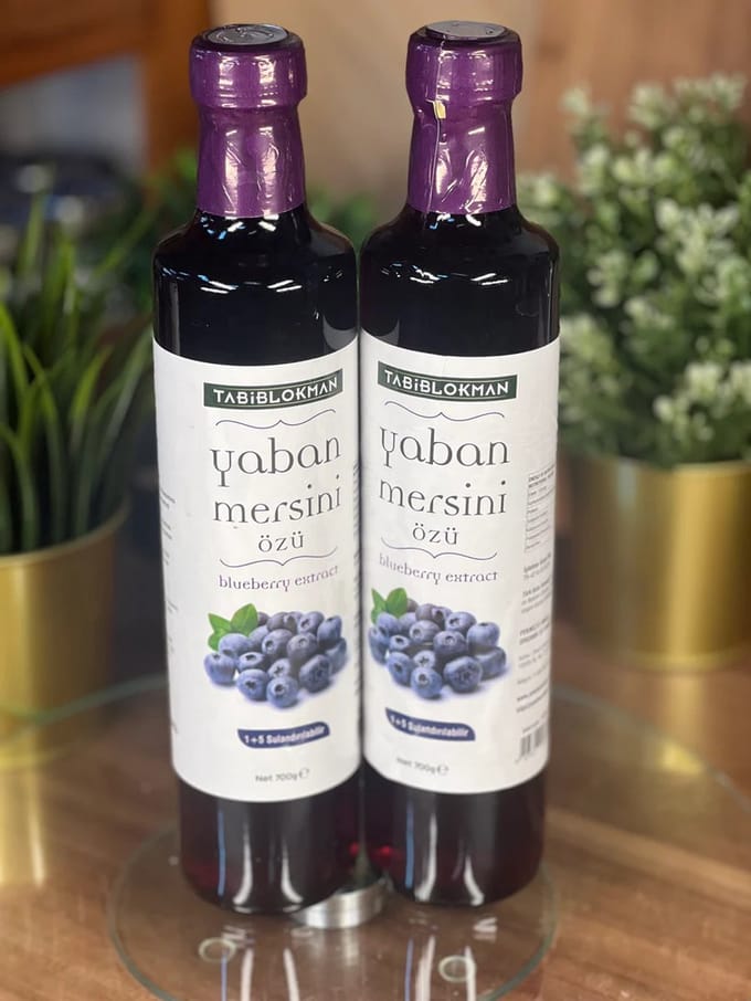 Tabiblokman Bosbessenextract – Natuurlijk Blauwe Bosbes Concentraat – 700 g