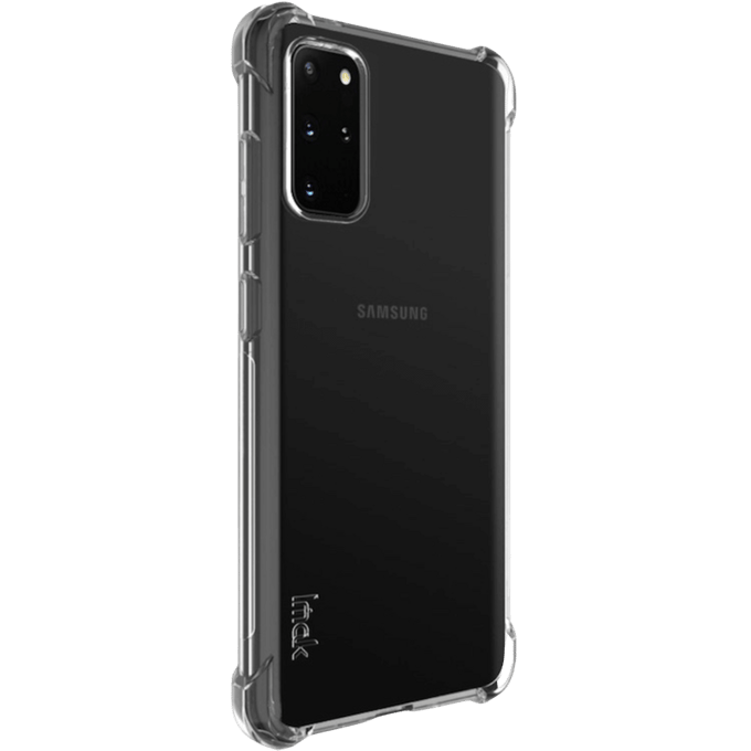 Imak Samsung Galaxy S20 Plus Airbag Shockproof Hoesje met Screenprotector Transparant