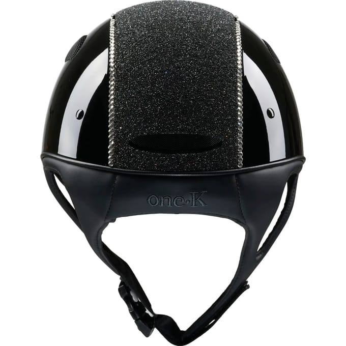 OneK Defender Pro Glanzend Glitter Swarovski-1-Zwart