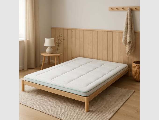 Zydante Bamboo Topper - 160 x 200 cm - Wasbaar - Ademend
