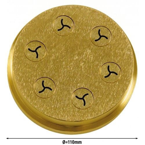 GGM Gastro Nudelformscheibe - Fusilli 8,4 mm 3p passend für NMSM20 - Ø 110mm