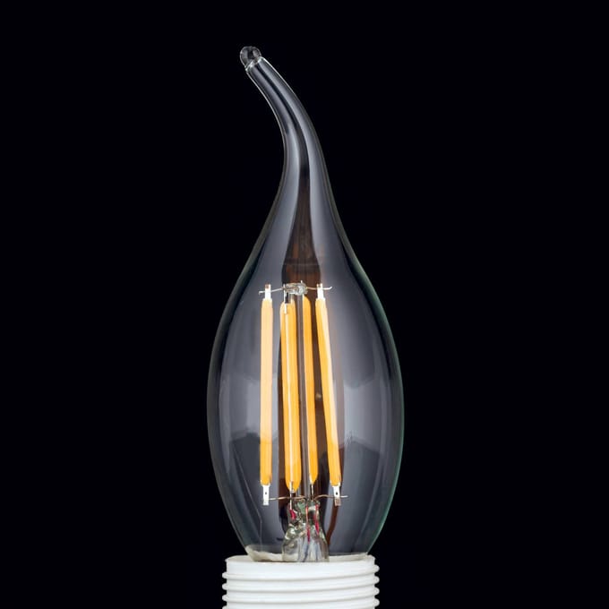 ORION LED kaars E14 4,5W filament 827 windstoot dimbaar