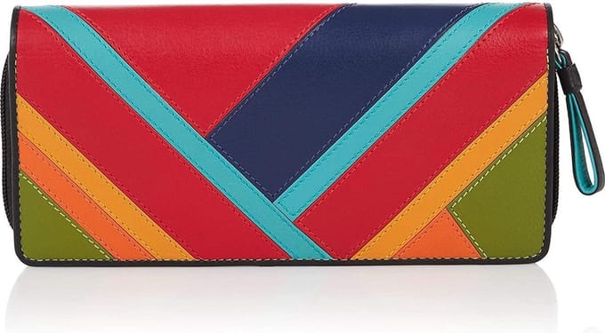 Visconti Portemonnee Dames - Pasjeshouder - Clara Collectie - Multi (CR12)