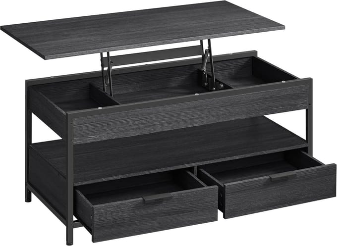 Salontafel Met Opbergruimte - Bijzettafel - Opbergtafel - design