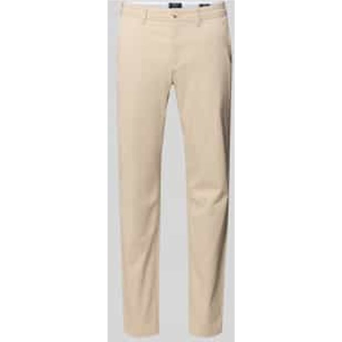 Slim fit chino met achterzakken