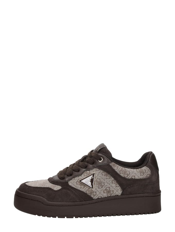 Guess Miram 16 Sneakers Laag - Donkerbruin - Maat 41