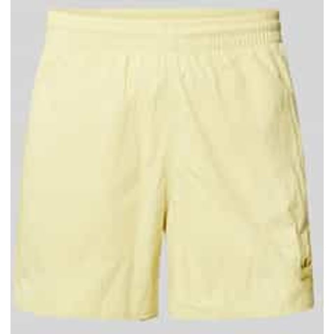 Relaxed fit korte broek met labelstitching, model 'SPRINTER'