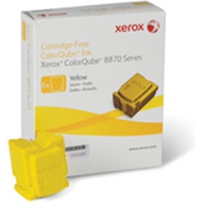 Xerox 108R00956 solid inkt geel 6 stuks (origineel)