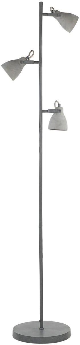 MISTAGO - Staande lamp - Lichtgrijs - Staal