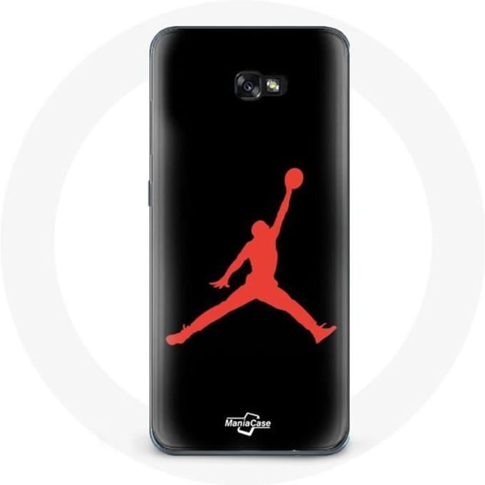 Coque pour Samsung A5 2016 Air Jordan Logo Rouge