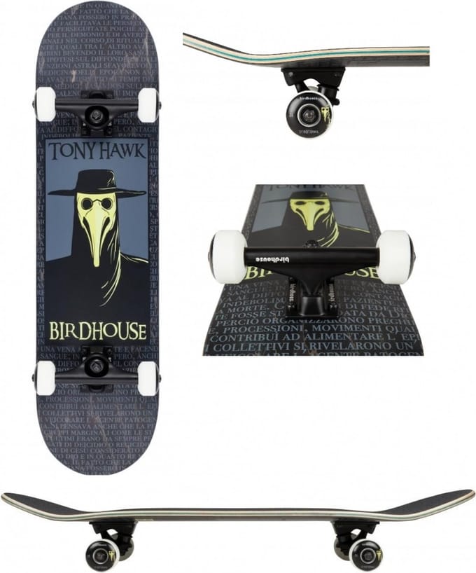 Birdhouse Complete Skateboard Stage 3 Plague Doctor 8