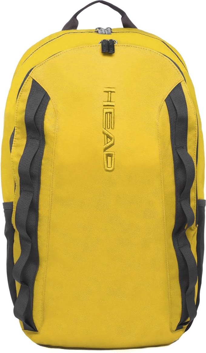HEAD vrijetijdsrugzak rugzak Point 2 Compartments Backpack 24L Mustard mosterdgeel