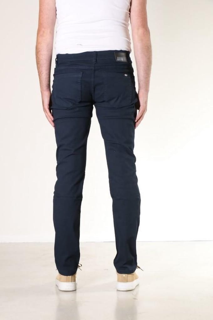New Star Nyon navy printed broek - 36/34
