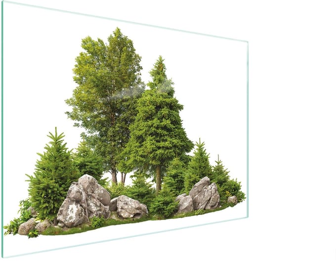 TMK ArtDeko - Snijplank Glas - 30x22 cm - Panelen - Bescherming