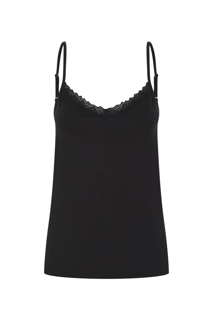 Ted Baker Quinn 2pk Cami Jet Black/ Bright White Größe: S | Tanktops Outlet | Damen | Weiß