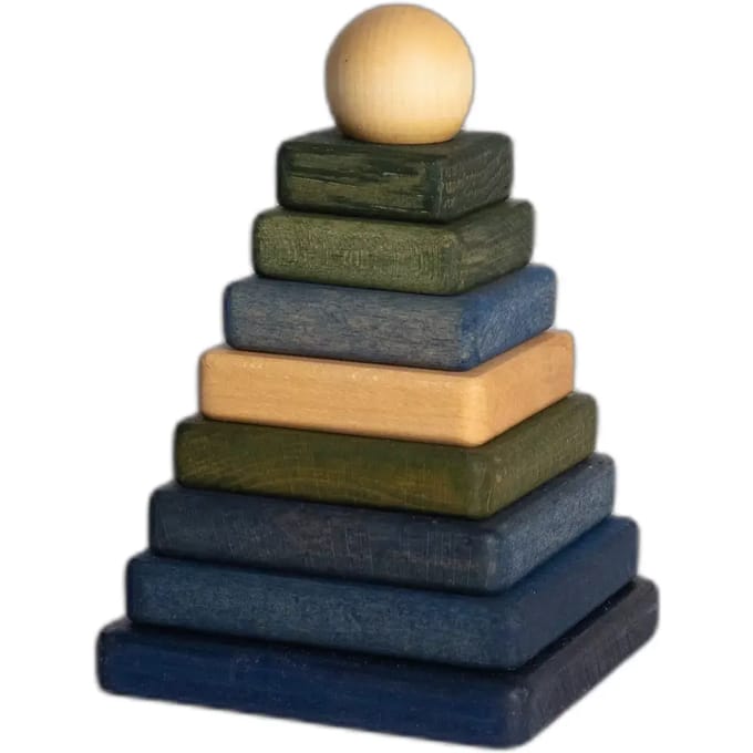 Pyramide carrée Wooden Story Montessori