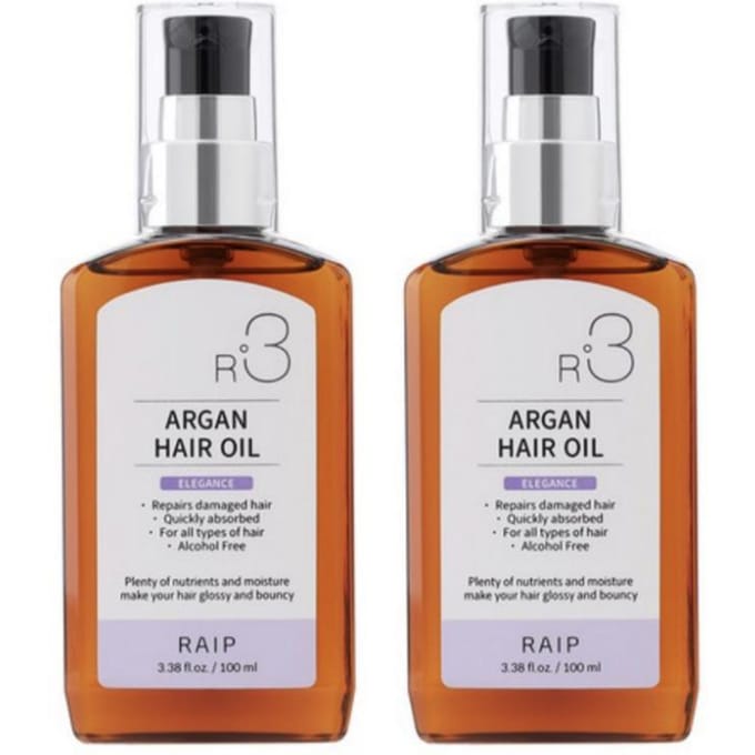 RAIP R3 Arganolie Haar Essence Elegantie 100ml (2 stuks) gray