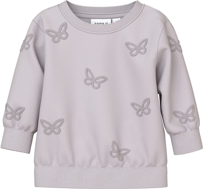 NAME IT - NBFBETINA LS SWEAT BRU - Baby - Vesten