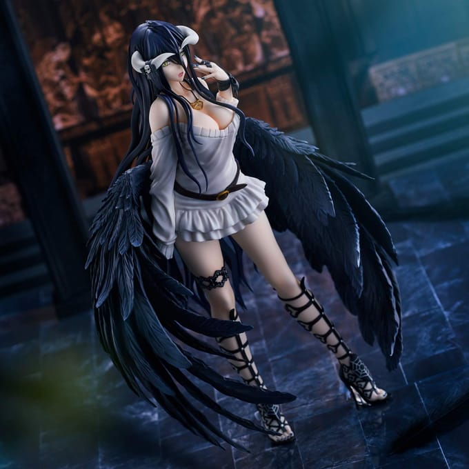 Overlord PVC Statue 1/6 Albedo so-bin Ver. 27 cm
