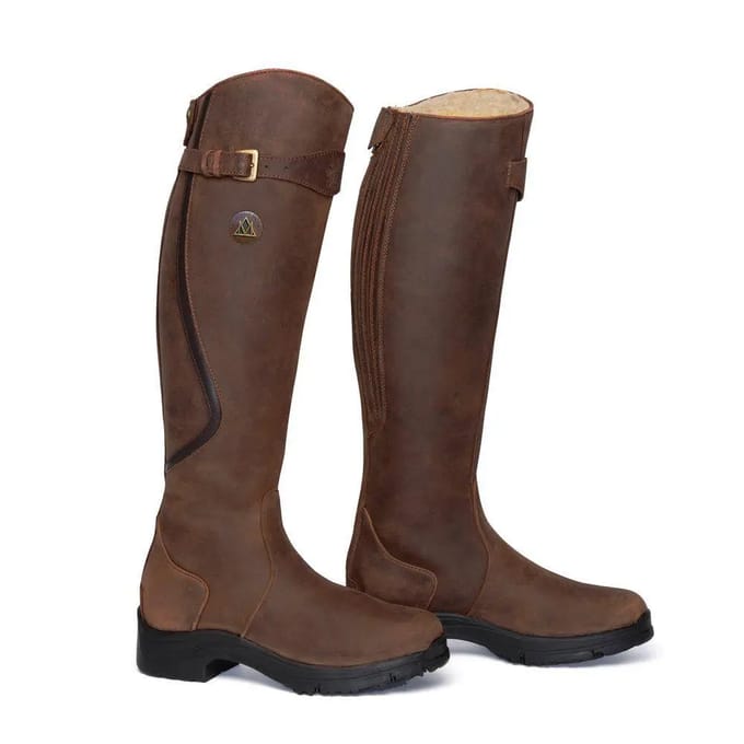 Leren rijlaarzen voor dames Mountain Horse Snowy River Regular Wide