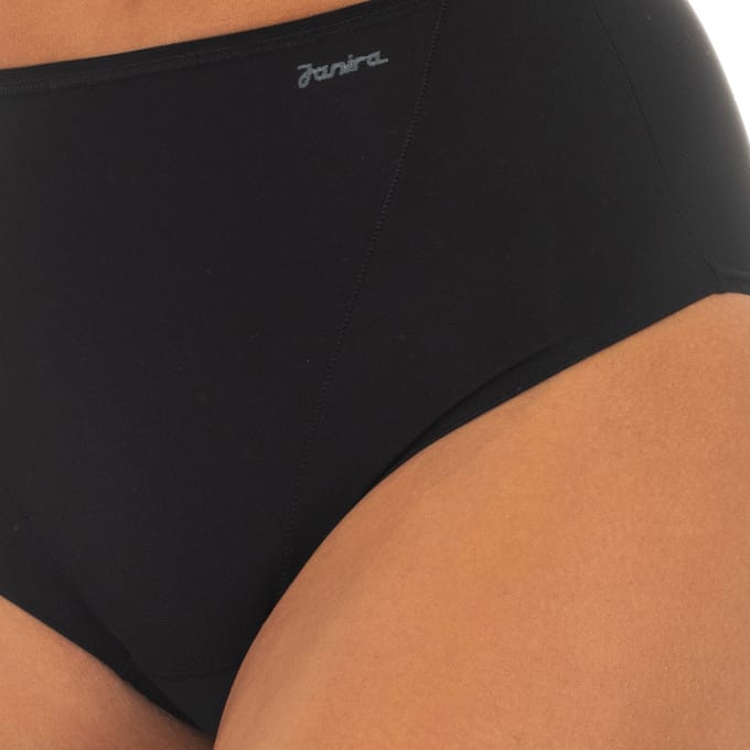 2er-Pack Höschen mit hoher Taille und elastischem, atmungsaktivem Stoff 1031893 für Damen