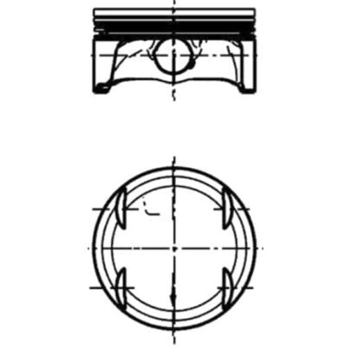 Zuiger KOLBENSCHMIDT 40 348 600