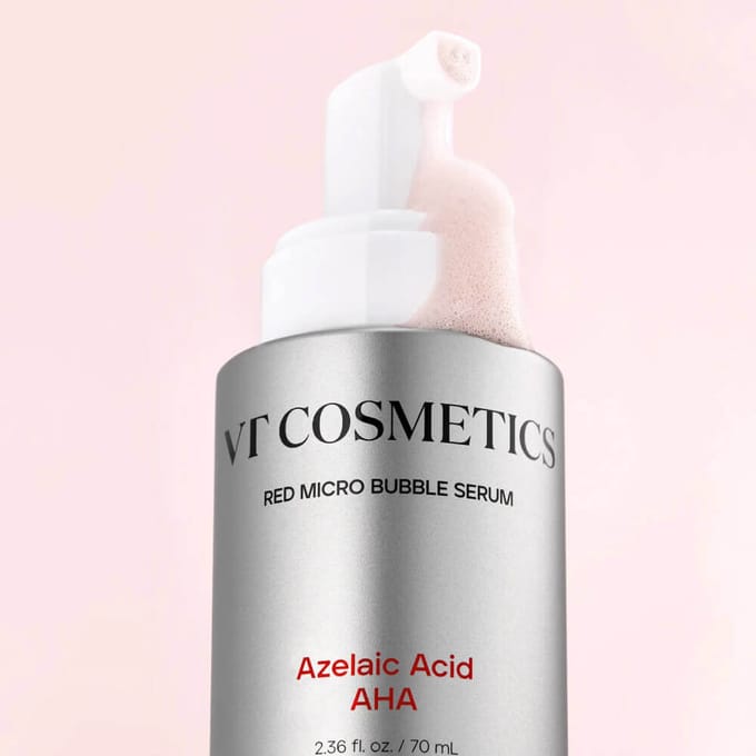 VT Cosmetics Azelaïnezuur AZ AHA Rode Microbelletjes Serum 70ml/2.36fl.oz. white