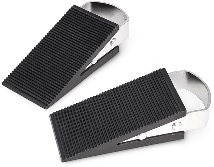 Deurstopper - 8x5 Cm - 2 Stuks - Rubber