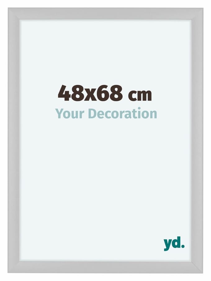 Your Decoration - Fotolijst 48x68 cm - MDF - Wit Hoogglans - Como
