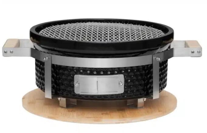 Mustang houtskoolgrill Hibachi | Keramische tafelmodel