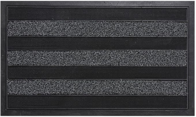 MD Entree - Deurmat - Schoonloopmat - Rubbermat - Cactus Anthra - 45 x 75 cm