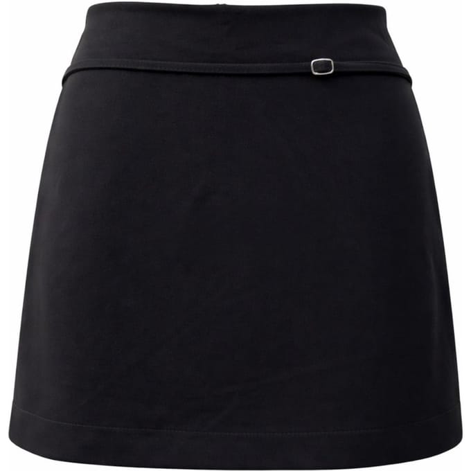 Hoog Taille Mini Rok met Ceintuur