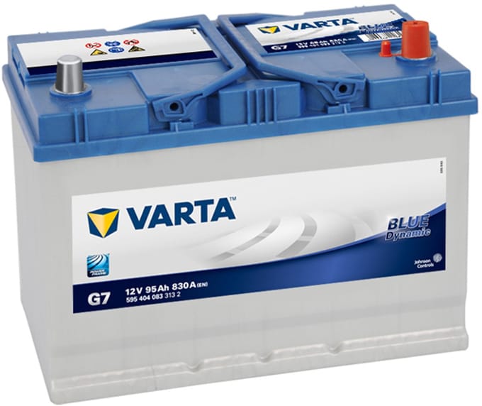 VARTA Blue Dynamic 12V 95Ah - Loodzuur - Startaccu - 595404083