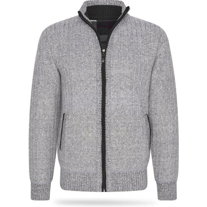 Cappuccino Italia - Heren Vest Bounded Jacket Grijs - Grijs - Maat L