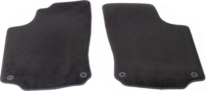 Automatten voor Opel Corsa C (2000-2006) - 2-delig - Velours - Voorzijde