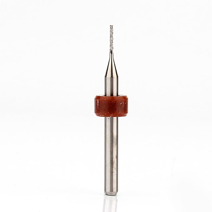 10 Carbide Boortjes 0.8mm Tungstenstaal Blad CNC PCB Graveerbit Gereedschap