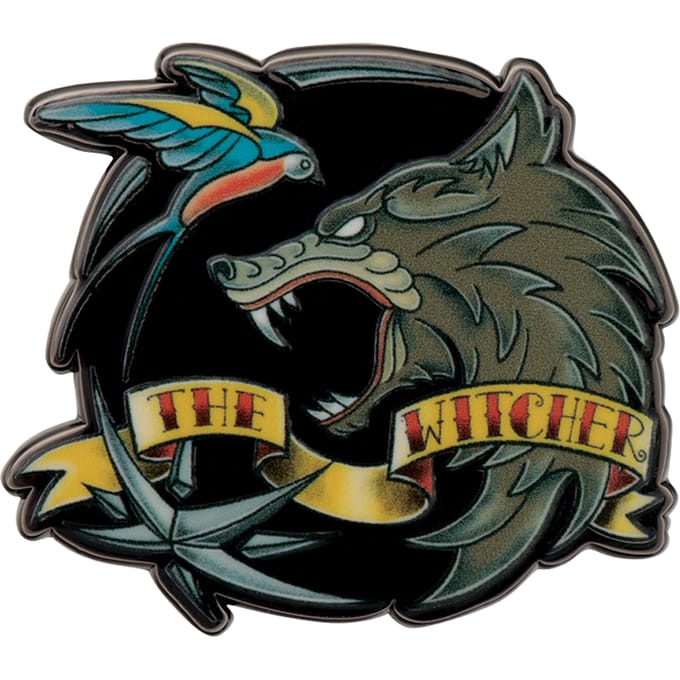 The Witcher Pin Badge Witcher Symbol Limited Edition