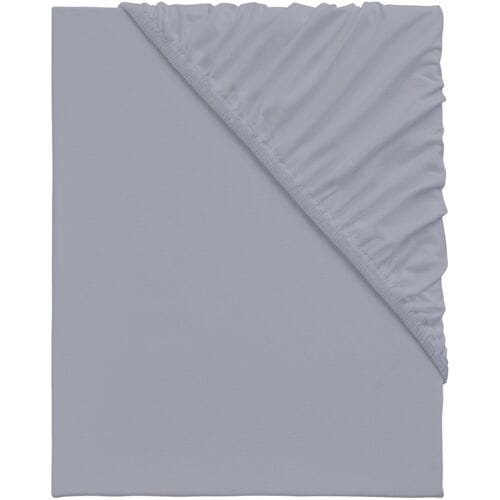 EMMA Jersey hoeslaken 90-100 x 200 cm (Grijs)