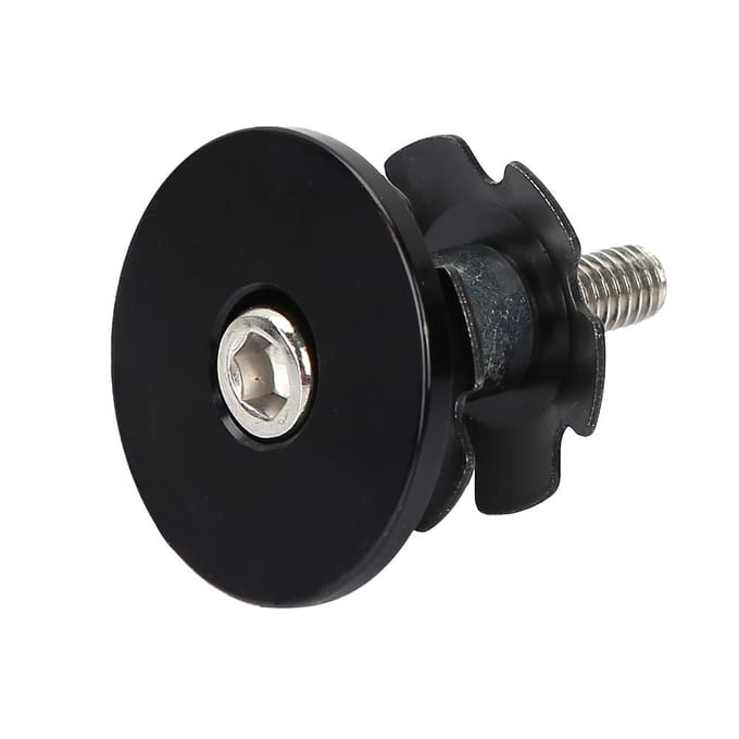 Mountainbike Balhoofdbuis Aluminiumlegering Lager Komgroep 44mm Extern black