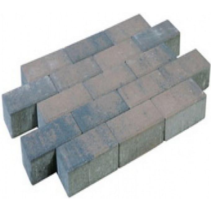 Trommelstenen of koppelstones dikformaat brons 20x6,7x6,7cm (m2)