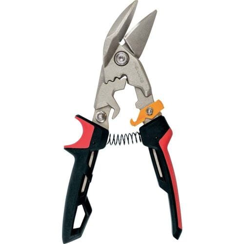 Fiskars PowerGear Serie - Nożyce do Blachy - Linkshandig - Ergonomische Handgreep - SoftGrip