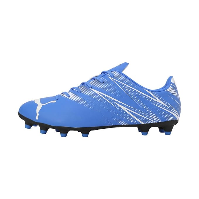Puma Heren Attacanto FG/AG Voetbalschoenen (Blauw/Wit)