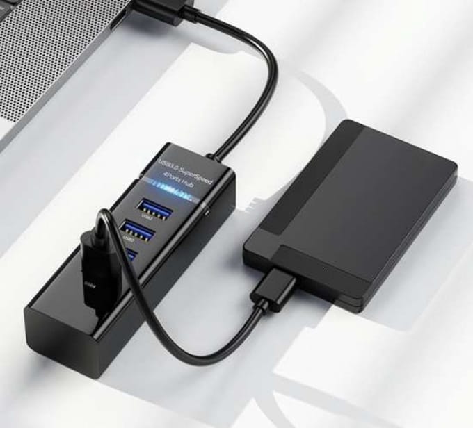 USB 3.0 HUB - 4 PORTS