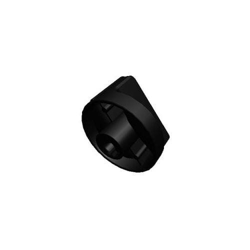 AEG knop, gas, zwart, 140075034169