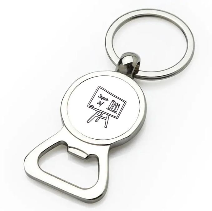 Akyol - super juf flesopener - Juf - juf - leraar - 9 bij 3 cm
