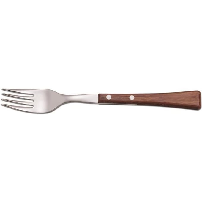 Tafelvork - ARCOS - Manchega 479600 - 18/10 roestvrij staal - Geperst hout - 10 cm
