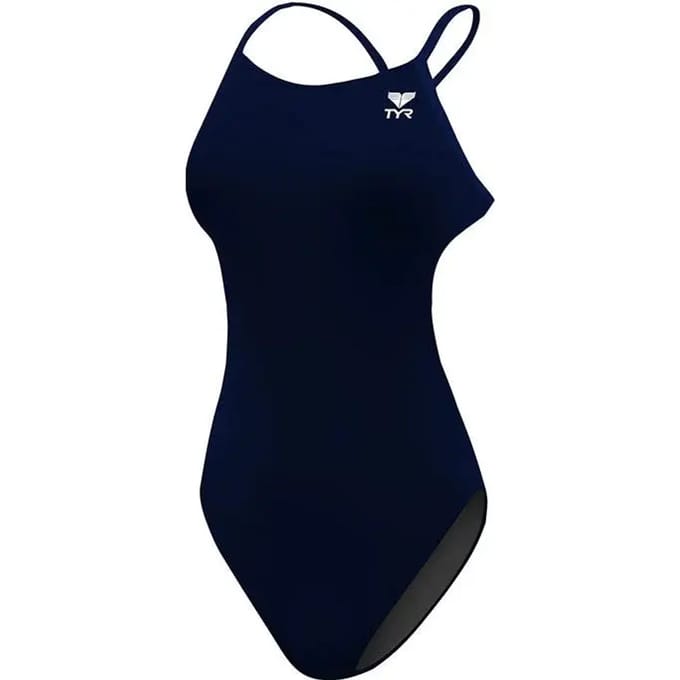 Dames zwempak uit 1 stuk TYR Solid Cutoutfit