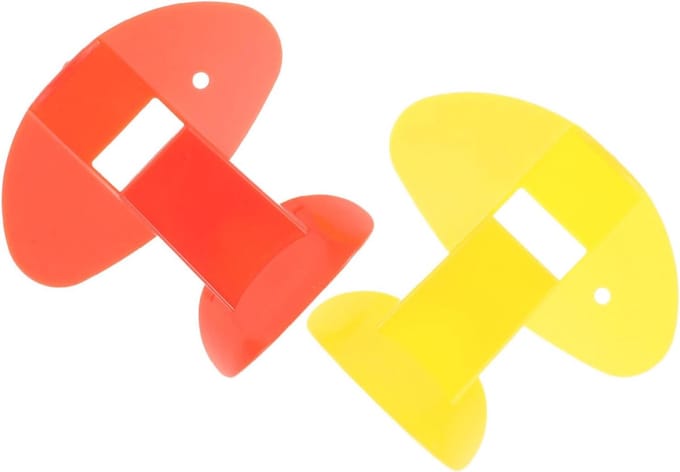Muziek Fluit Trainer - Kinderen Speelgoed - Muziek Training - Draagbaar Ontwerp - 6x6x0.1cm - Diverse kleuren